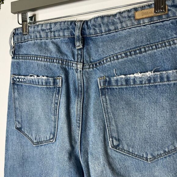 Blanknyc The Baxter Ribcage Straight Leg Jeans Blue Wash Size 28 - Picture 7 of 11